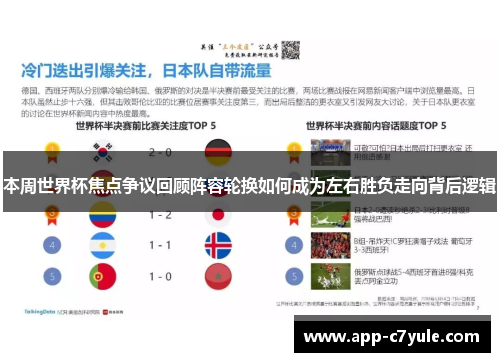 本周世界杯焦点争议回顾阵容轮换如何成为左右胜负走向背后逻辑
